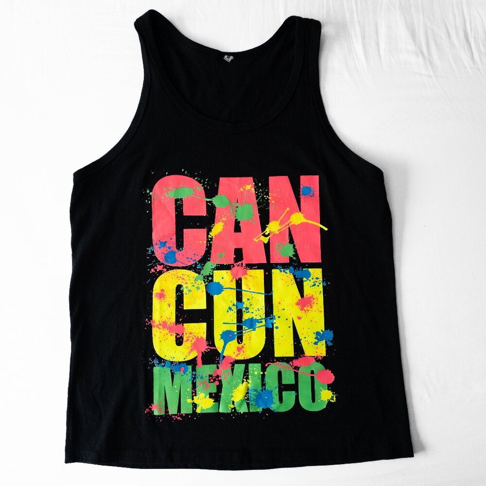 2 Cancun Mexico Tank Tops